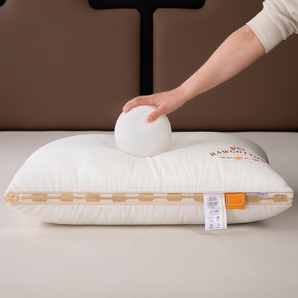 91家纺网 家纺一手货源 找家纺 （总）枕之坊 2025新款全棉提花华夫格羽丝枕