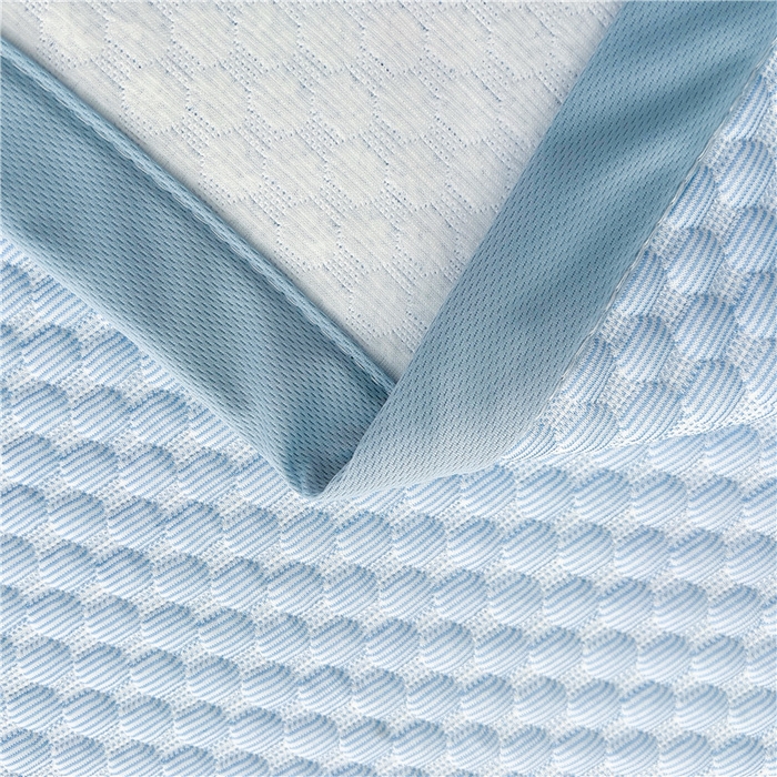 91家纺网 家纺一手货源 找家纺 喜居 2025新款无印风豆豆席宽边平席冰豆豆凉豆豆凉席 海盐蓝