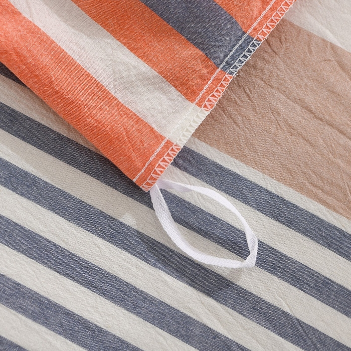 91家纺网 家纺一手货源 找家纺 润淳家居 2025新款A类全棉水洗棉四件套三件套 风华 兰