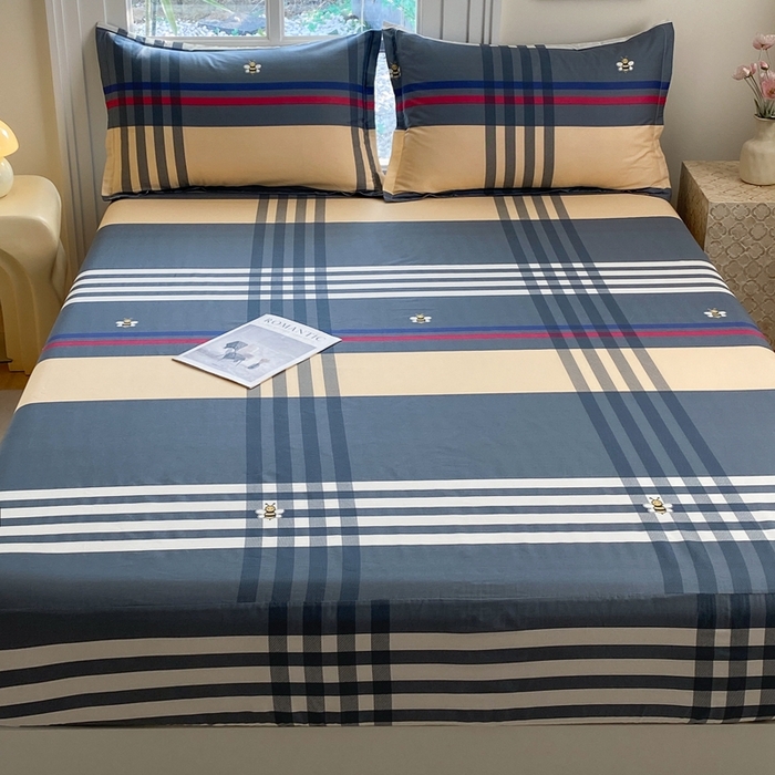 91家纺网 家纺一手货源 找家纺 凌云2025新款13372A类全棉床笠    品质生活