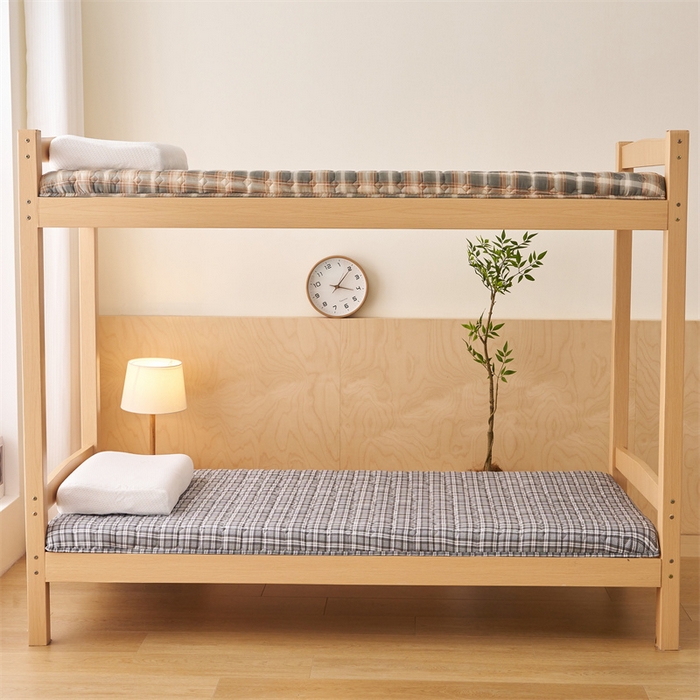 91家纺网 家纺一手货源 找家纺 艺博床垫 2025新款水洗棉棉花学生床垫 深灰格