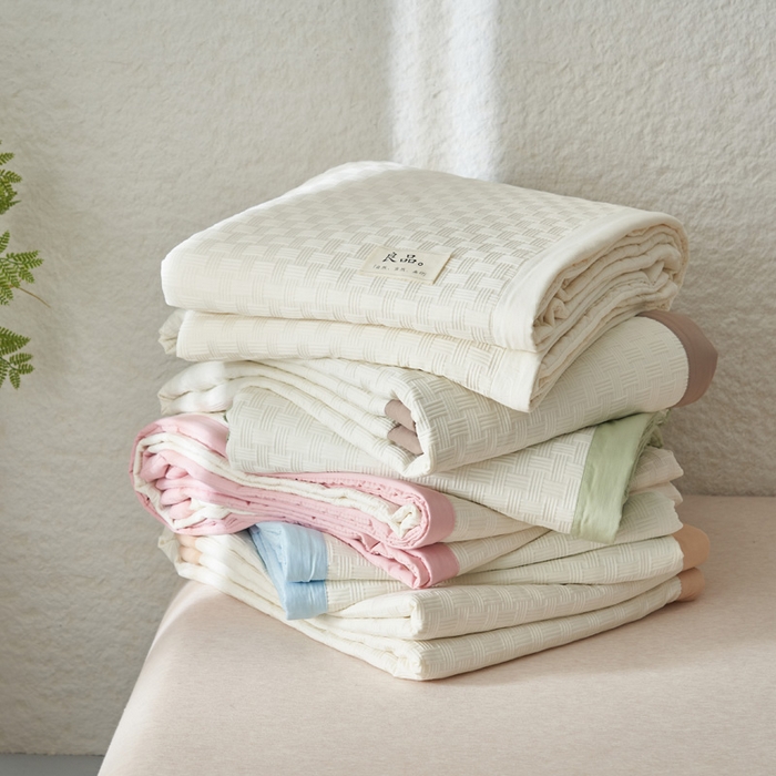 91家纺网 家纺一手货源 找家纺 子由家居 2025新款良品格大豆纤维夏被被子被芯 良品格-驼色