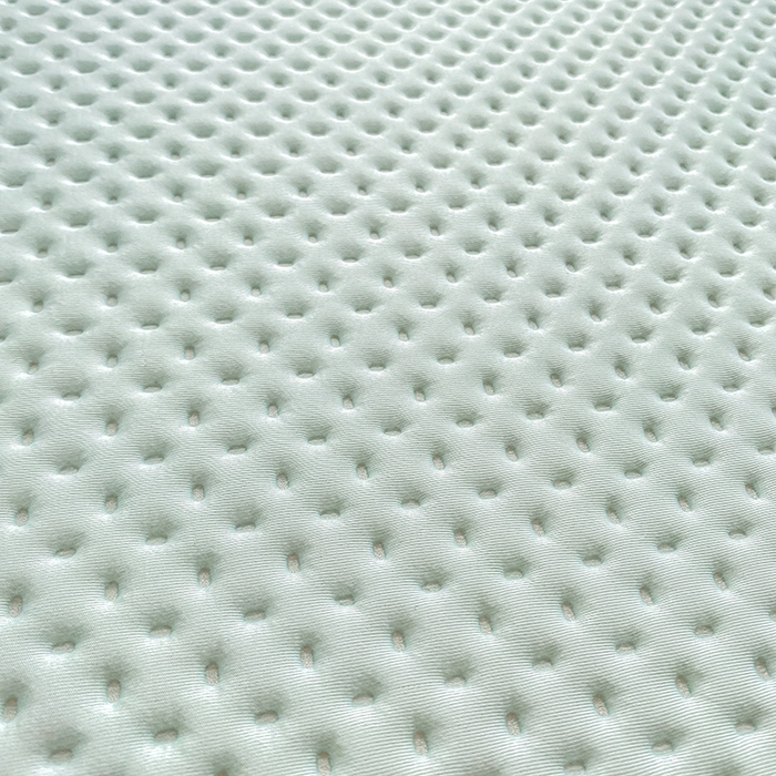 91家纺网 家纺一手货源 找家纺 眠势力 2025新款华夫格花边床笠豆豆凉席款夏季凉感床垫保护套 （提供买家秀） 青春绿