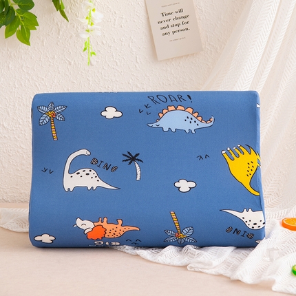 91家纺网 家纺一手货源 找家纺 （总）芯洲 2025新款记忆棉慢回弹卡通牛奶丝记忆枕头