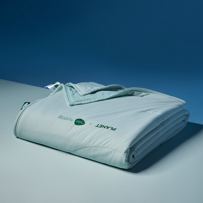 91家纺网 家纺一手货源 找家纺 莱福仕家纺 2025新款酣睡星球双面凉感夏被被子被芯 凉感夏被-山野青