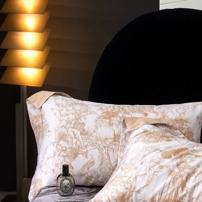 91家纺网 家纺一手货源 找家纺 2025春夏新款【奥斯汀】红金裸盖™棉全棉纯棉红金裸盖棉四件套 （标准号全网控价（折后券后）不低于199元） 奥斯汀-卡其