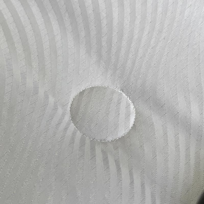 91家纺网 家纺一手货源 找家纺 子由家居 2025新款水洗真丝曲线银丝提花夏被四件套 银丝提花-浅灰