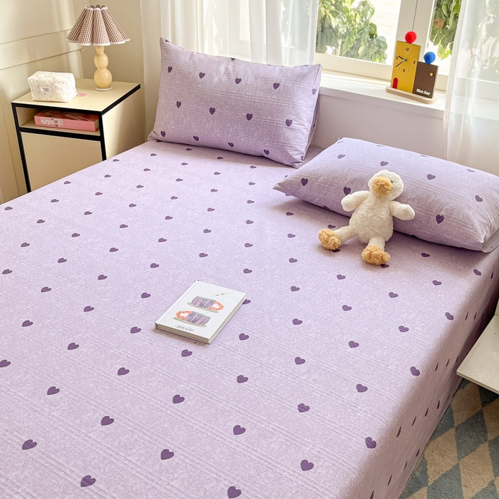 91家纺网 家纺一手货源 找家纺 莱通2025新款原棉老粗布床单 心雅梦