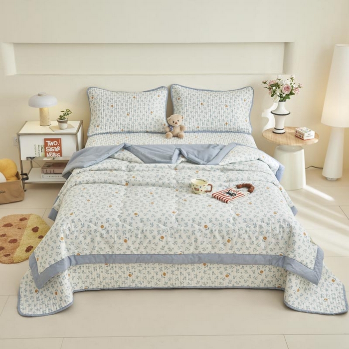 91家纺网 家纺一手货源 找家纺 子由家居 2025新款纯棉新疆棉花被被子被子 棉花被-花千朵