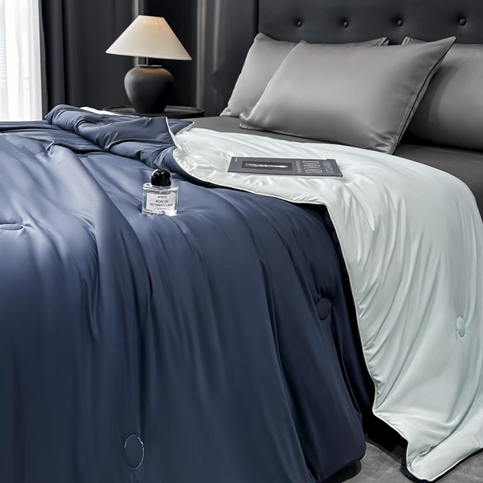 91家纺网 家纺一手货源 找家纺 （总）子由家居 2025新款锦纶凉感大豆纤维夏被被子被芯