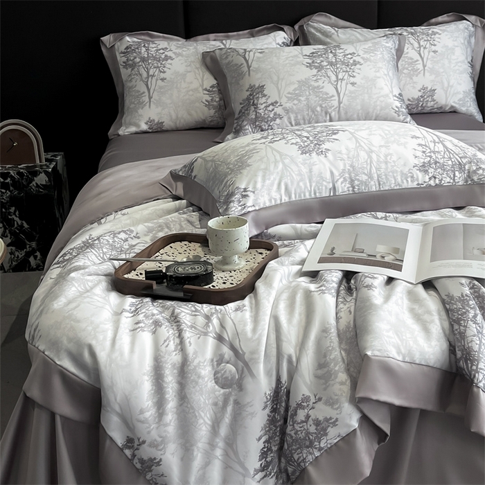 91家纺网 家纺一手货源 找家纺 （总）DC2025新款60支天丝印花夏被四件套