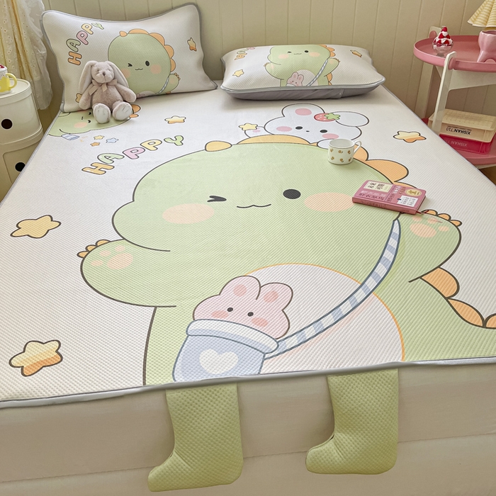 91家纺网 家纺一手货源 找家纺 （总）慕尚家纺 2025新款凉感卡通工艺席