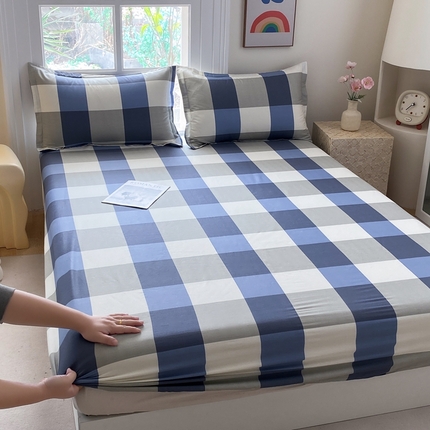 91家纺网 家纺一手货源 找家纺 （总）凌云  2025新款A类全棉13372全棉印花床笠三件套