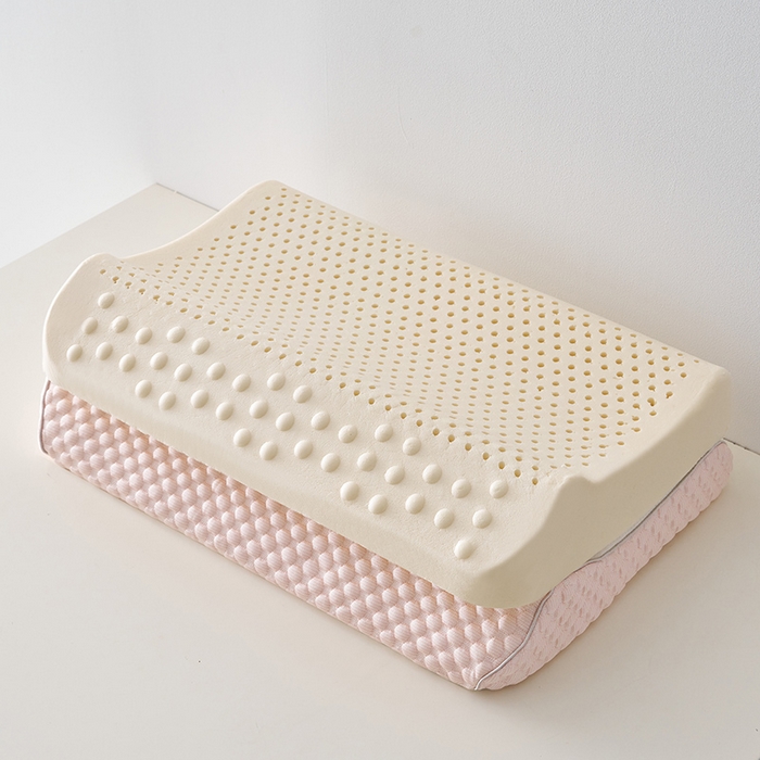 91家纺网 家纺一手货源 找家纺 （总）沃兰国际 2025新款豆豆牵引乳胶枕枕头枕芯