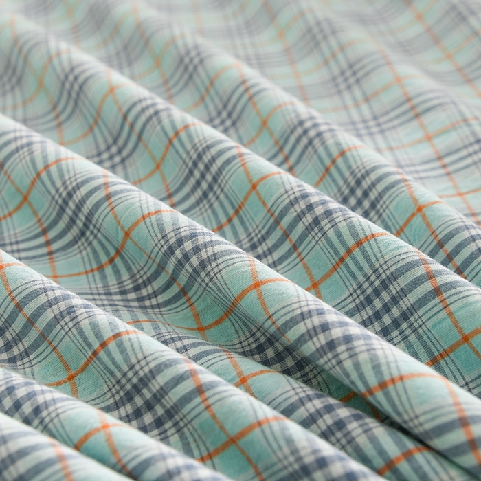 91家纺网 家纺一手货源 找家纺 润淳家居 2025新款A类全棉水洗棉四件套三件套 草原 绿