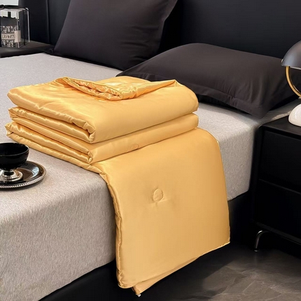 91家纺网 家纺一手货源 找家纺 （总）畅销被业 跨境外贸2025新款仿真丝夏被