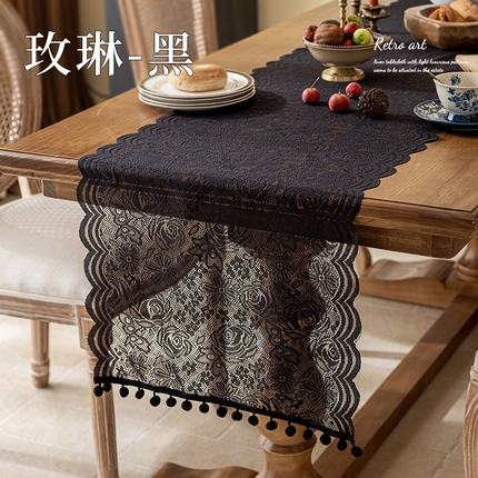 91家纺网 家纺一手货源 找家纺 （总）南通大梧纺织 2025新款黛丝/玫琳/伊洛桌旗