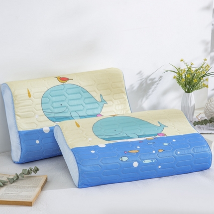 91家纺网 家纺一手货源 找家纺 （总）大黄蜂家居家纺 2025新款凉感丝卡通乳胶枕套