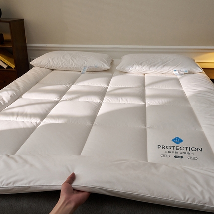 91家纺网 家纺一手货源 找家纺 （总）暖阳 2025新款全棉三防棉花床褥