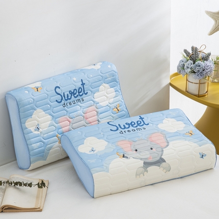 91家纺网 家纺一手货源 找家纺 （总）大黄蜂家居家纺 2025新款凉感丝卡通乳胶枕套