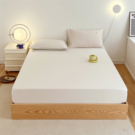 91家纺网 家纺一手货源 找家纺 （总）798家纺 2025新款全棉13070纯色双拼系列单床笠