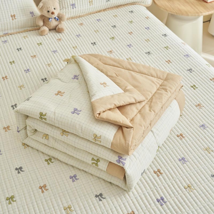 91家纺网 家纺一手货源 找家纺 子由家居 2025新款纯棉新疆棉花被被子被子 棉花被-蝶恋花