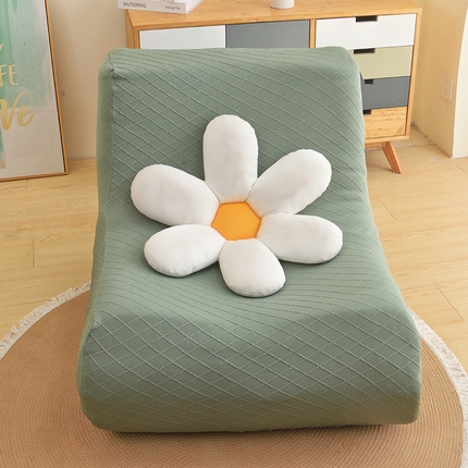 91家纺网 家纺一手货源 找家纺 （总）2025新款针织菱形格毛毛虫沙发套