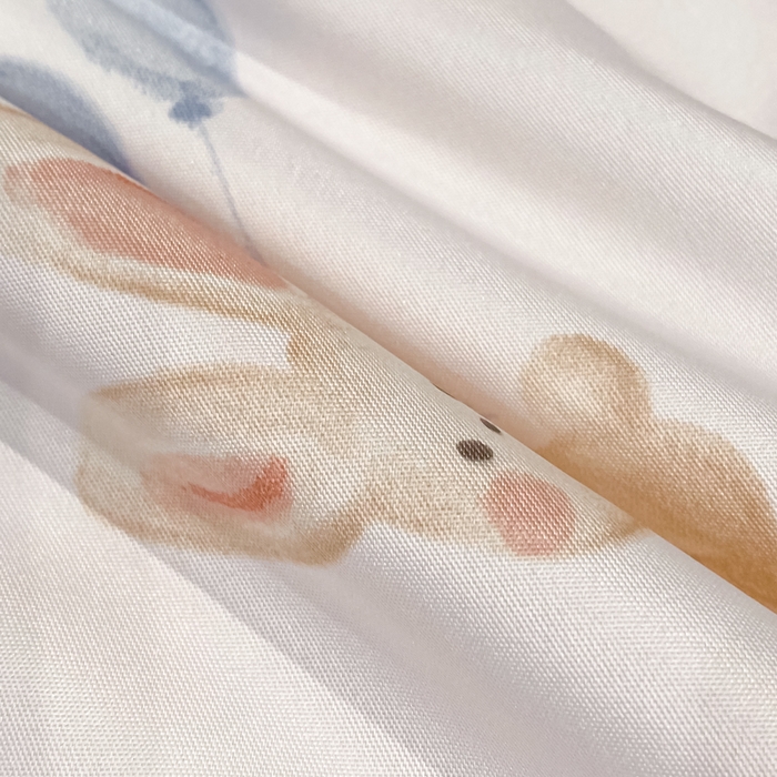 91家纺网 家纺一手货源 找家纺 绘萱2025爆款直播印花水洗天丝夏被四件套凉感水洗真丝冰丝夏凉被空调被花晨兔