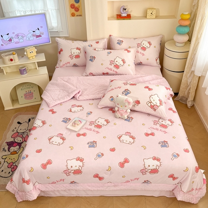 花满路 2025年新款三丽欧儿童夏被夏凉被被子被芯（控价28-45-55） 甜甜KT