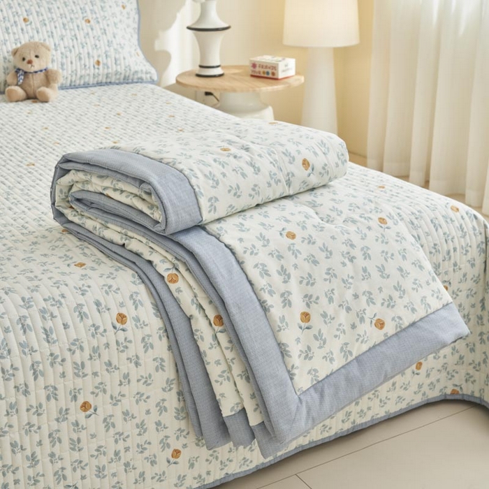 91家纺网 家纺一手货源 找家纺 子由家居 2025新款纯棉新疆棉花被被子被子 棉花被-花千朵