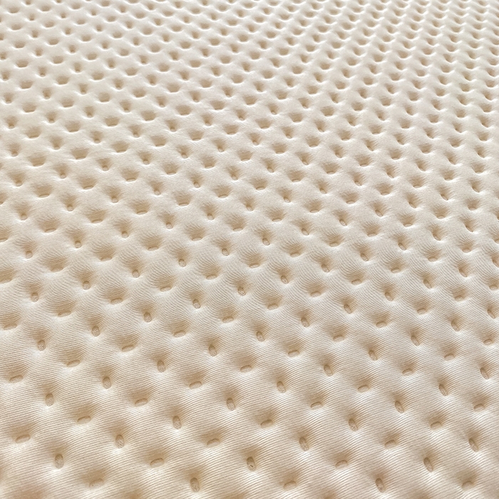 91家纺网 家纺一手货源 找家纺 眠势力 2025新款华夫格花边床笠豆豆凉席款夏季凉感床垫保护套 （提供买家秀） 奶昔米