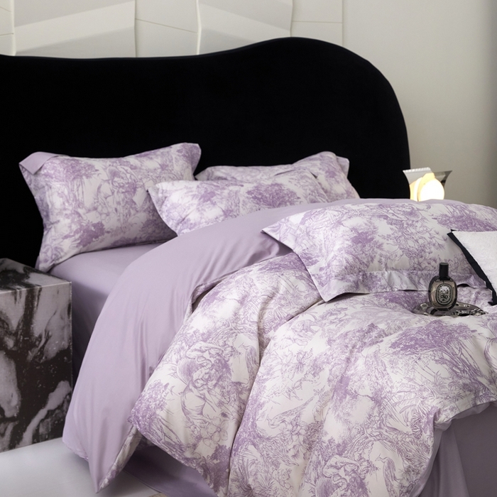 91家纺网 家纺一手货源 找家纺 （总）2025春夏新款【奥斯汀】红金裸盖™棉全棉纯棉红金裸盖棉四件套 （标准号全网控价（折后券后）不低于199元）