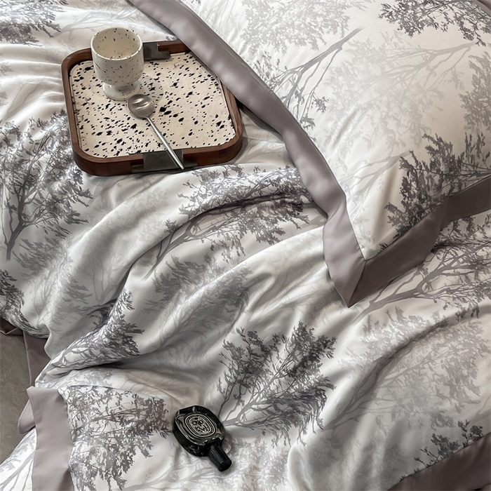 91家纺网 家纺一手货源 找家纺 （总）DC2025新款60支天丝印花夏被四件套