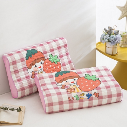 91家纺网 家纺一手货源 找家纺 （总）大黄蜂家居家纺 2025新款凉感丝卡通乳胶枕套