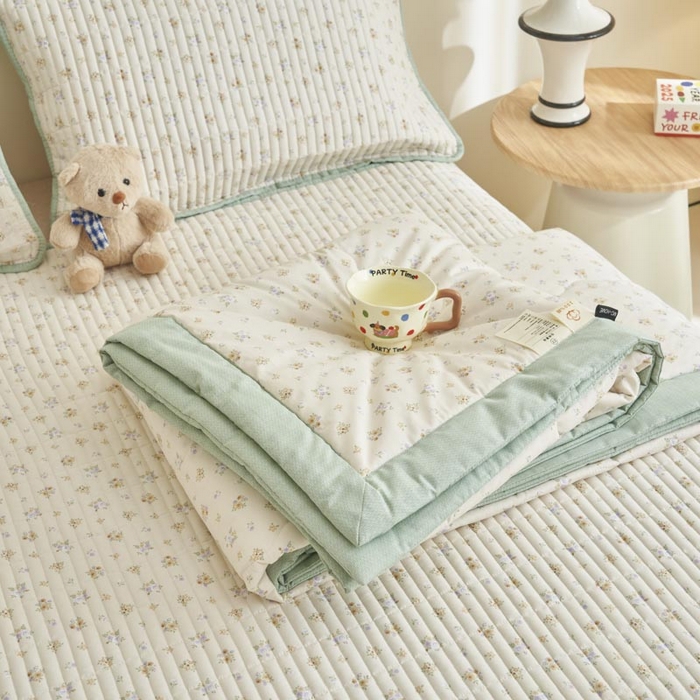 91家纺网 家纺一手货源 找家纺 子由家居 2025新款纯棉新疆棉花被被子被子 棉花被-花艺