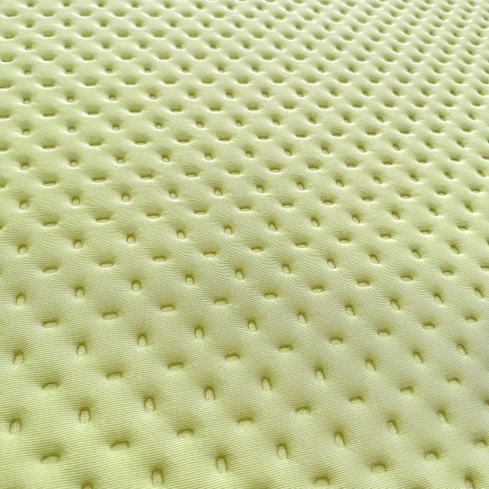 91家纺网 家纺一手货源 找家纺 眠势力 2025新款华夫格花边床笠豆豆凉席款夏季凉感床垫保护套 （提供买家秀） 西瓜绿