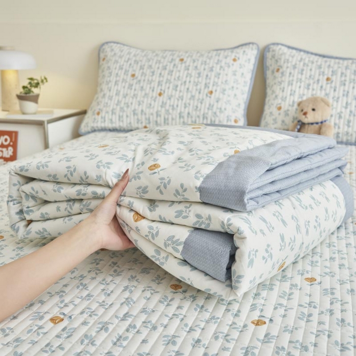 91家纺网 家纺一手货源 找家纺 子由家居 2025新款纯棉新疆棉花被被子被子 棉花被-花千朵