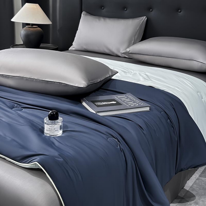 91家纺网 家纺一手货源 找家纺 （总）子由家居 2025新款锦纶凉感大豆纤维夏被被子被芯