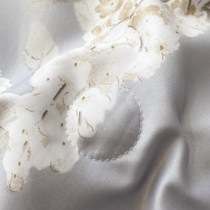 91家纺网 家纺一手货源 找家纺 绘萱2025爆款直播印花水洗天丝夏被四件套凉感水洗真丝冰丝夏凉被空调被花颜