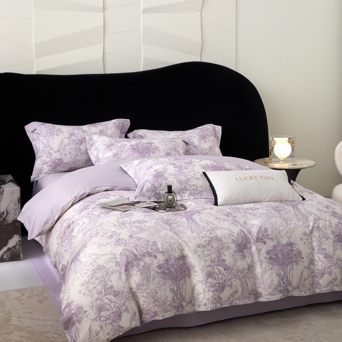 91家纺网 家纺一手货源 找家纺 （总）2025春夏新款【奥斯汀】红金裸盖™棉全棉纯棉红金裸盖棉四件套 （标准号全网控价（折后券后）不低于199元）