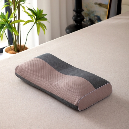 91家纺网 家纺一手货源 找家纺 （总）枕之坊 2025年新款针织双拼纯荞麦枕