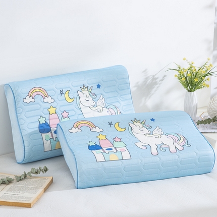 91家纺网 家纺一手货源 找家纺 （总）大黄蜂家居家纺 2025新款凉感丝卡通乳胶枕套