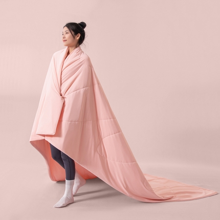 栩裕纺织2025新款锦纶凉感雪糕夏被夏凉被空调被 粉黛玉