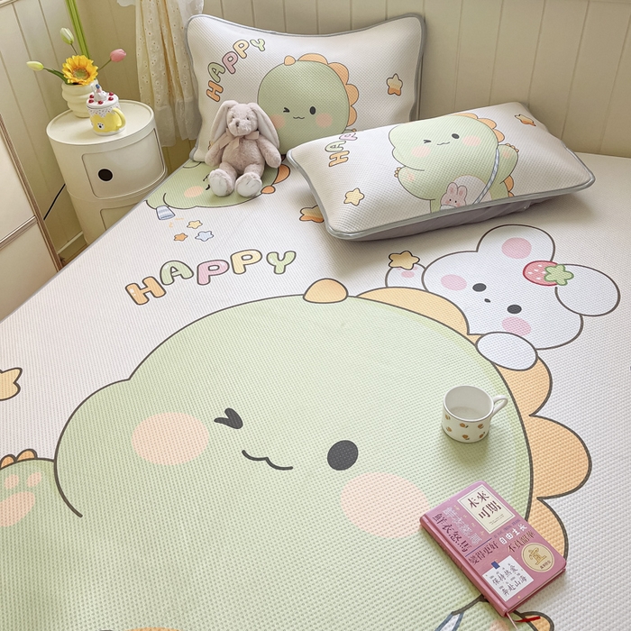 91家纺网 家纺一手货源 找家纺 （总）慕尚家纺 2025新款凉感卡通工艺席