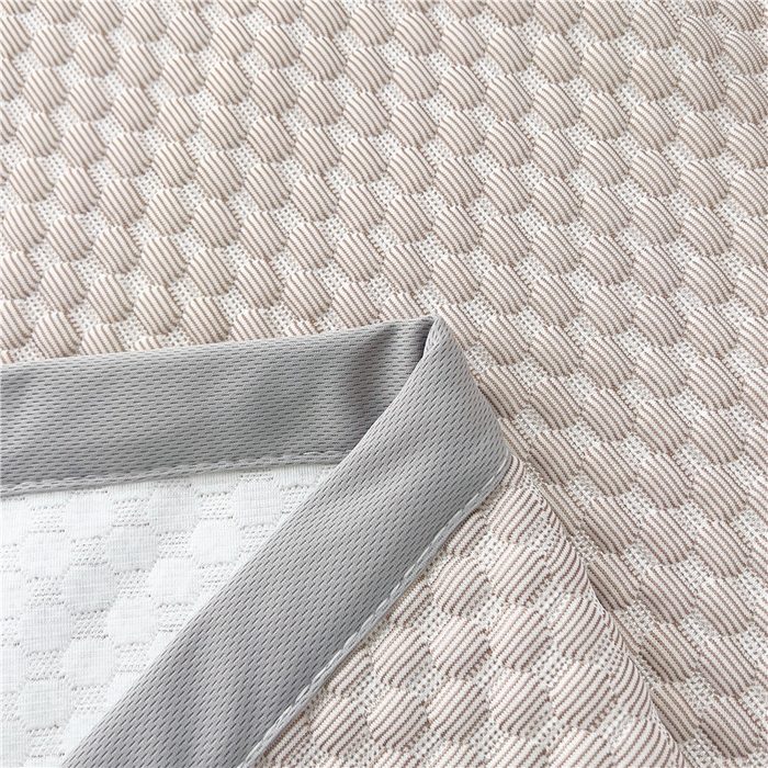 91家纺网 家纺一手货源 找家纺 喜居 2025新款无印风豆豆席宽边平席冰豆豆凉豆豆凉席 奶卡其