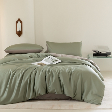 91家纺网 家纺一手货源 找家纺 （总）121  2025新款亲肤柔软天丝棉四件套-小满春曲