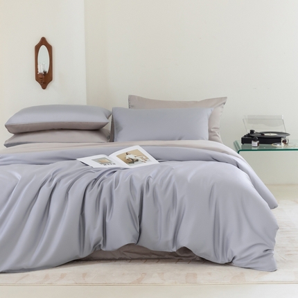 91家纺网 家纺一手货源 找家纺 （总）121  2025新款亲肤柔软天丝棉四件套-小满春曲