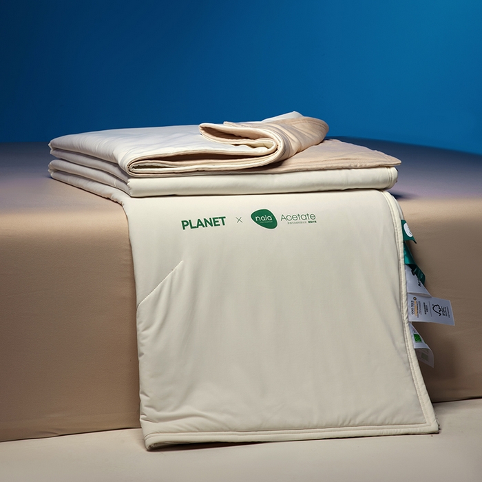 91家纺网 家纺一手货源 找家纺 莱福仕家纺 2025新款酣睡星球双面凉感夏被被子被芯 凉感夏被-云朵白