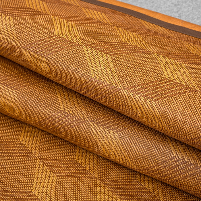 91家纺网 家纺一手货源 找家纺 81号家纺 2025新款古藤席三件套凉席三件套 古藤席-菱格咖