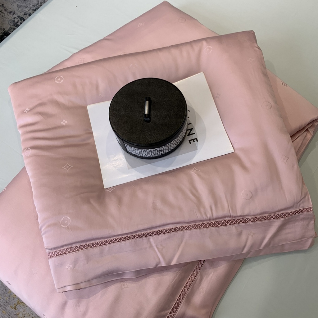 91家纺网 家纺一手货源 找家纺 奈萝家纺 2025新款60S天丝提花夏凉被空调被子被芯 贝壳粉